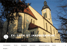 Tablet Screenshot of kirche-pesterwitz.de